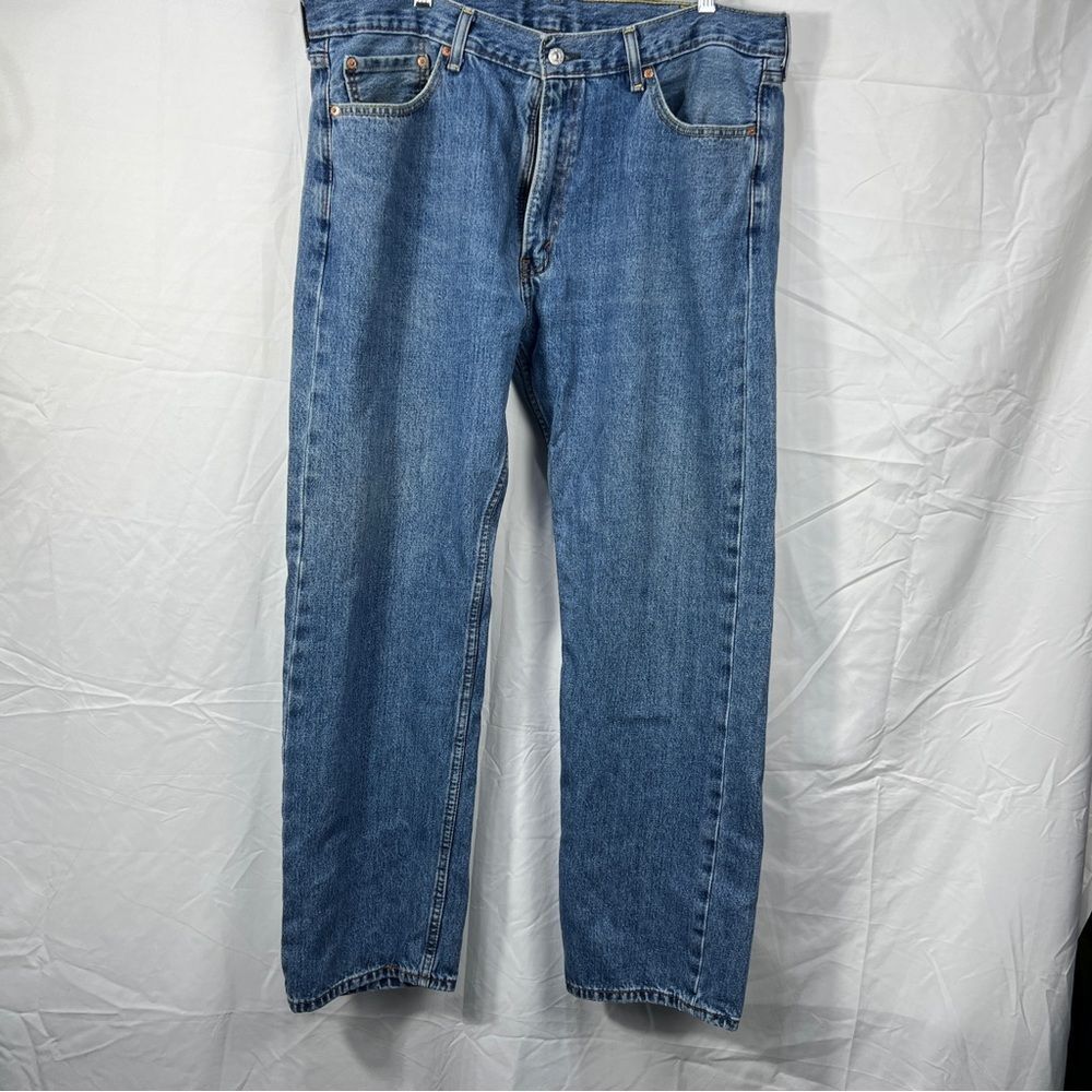 Levi's Men's 505 Straight Jeans - Blue Denim